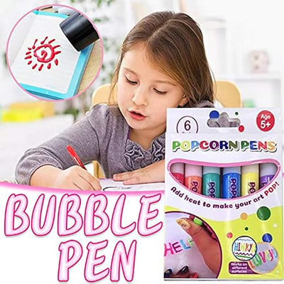 🎄Christmas Sale 49% OFF - DIY Bubble Popcorn Drawing Pens🔥Buy 3 Pay 2