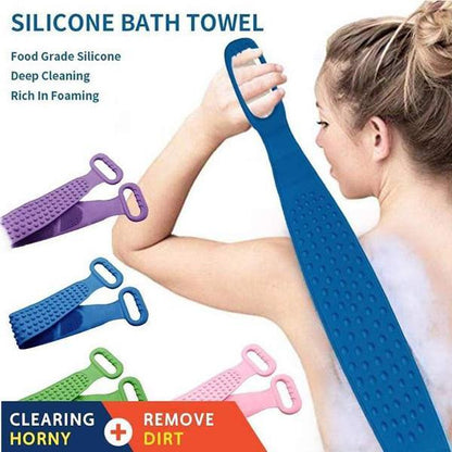 🧼💪 HydratBath Silicone Body Cleansing Brush