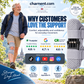 Spring-Assisted Knee Brace, Knee Support & Knee Booster for Elderly – Dynamic Spring Loaded Knee Stabilize Technology, Ergonomic Patella Support with Adjustable Straps for Stairs, Squatting, Daily Activities