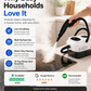 🥳2026 HOT SALE🥳💞50K+ SOLD!📢⏰ 50% OFF! High‑Temp Steam Cleaner – 105°C steam, 15s heat‑up. Kills 99.9% germs, no chemicals. 6 levels, large 1100ml tank. Multi‑surface magic! 🔥✨