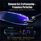 🎁Anti-blue light glasses, frameless, ultra-light reading glasses with a diamond-cut finish