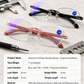 🎁Anti-blue light glasses, frameless, ultra-light reading glasses with a diamond-cut finish