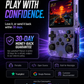 R36S Retro Video Handheld Console Linux System 3.5 in IPS Screen Built in 3000mAH Battery 32G+64G TF Card for Christmas, Thanksgiving, Holiday Gift,back to school,back to school haul