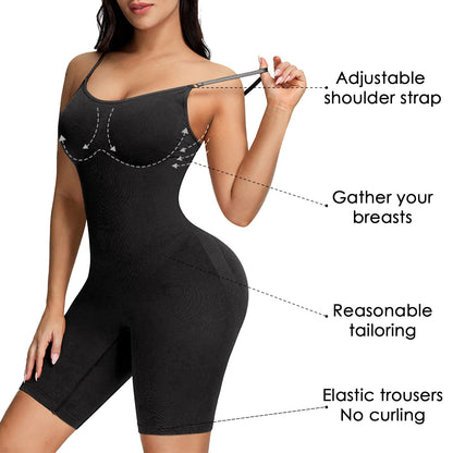 💥Last Day 49% OFF🔥Smoothing Seamless Full Bodysuit(Open crotch design)