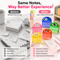 🎨📝Continuous Dispensing Translucent Sticky Notes