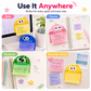 🎨📝Continuous Dispensing Translucent Sticky Notes