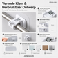 🧷 Nail-Free Curtain Rod Brackets | Strong Adhesive, Supports Up to 2 kg · No Drilling or Nails Required, Won’t Damage Walls · Waterproof and Rust-Resistant · Compatible with Multiple Materials