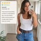 Women's Mid-Rise Bermuda Denim Shorts with Pockets