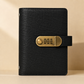 🎁Transparent-Pocket Currency Collectors Album, Top-Grade PU Leather, Password Lock, Durable Material, Secure Protection