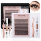 DIY Natural Volume Cluster Lashes Kit
