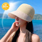 Women's large brim sun hat