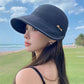 Women's large brim sun hat