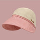 Women's large brim sun hat