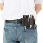 Tactical leather multi-tool belt bag