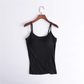 Stretch cotton camisole with built-in bra Normal price