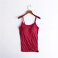 Stretch cotton camisole with built-in bra Normal price