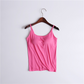 Stretch cotton camisole with built-in bra Normal price