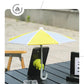 Outdoor cycling mobile sunshade stand for motorcycle umbrella - Compact sun protection and rain protection