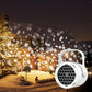 Outdoor Snowflake Christmas LED Stage Lights Rotating Pattern Projector