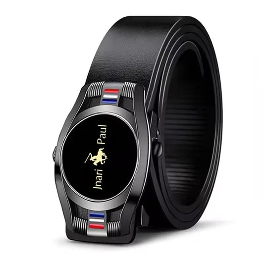 Black Leather Belt Casual Gift Belt Business Soft Belt Unisex