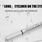 Long-lasting eyeliner -lightweight, waterproof,vegan,cruelty-free,24-hour smooth application,ultra- creamy and silky smooth texture.