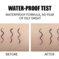 Long-lasting eyeliner -lightweight, waterproof,vegan,cruelty-free,24-hour smooth application,ultra- creamy and silky smooth texture.