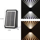 ✨☀️4 LED Solar Colorful Wall Lights Outdoor Light Waterproof
