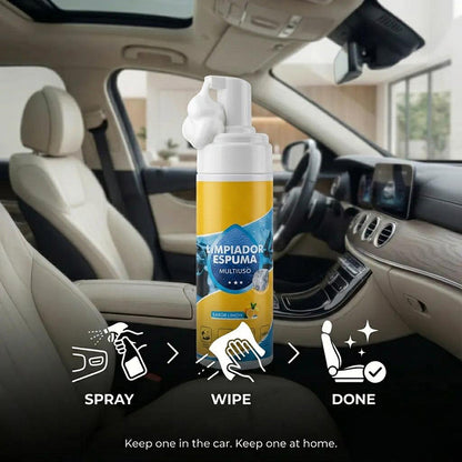 🏆4-in-1 Multi-Enzyme Foam Cleaner – Deep Clean Car, Kitchen, Bathroom & Sofa