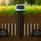🌸Summer Sale 50% OFF☘️Solar Powered Waterproof Screw Mole Repellent