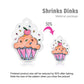 DIY Shrinky Dinks Keychain Set,Kids Art Activities and Party Favors