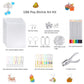 DIY Shrinky Dinks Keychain Set,Kids Art Activities and Party Favors