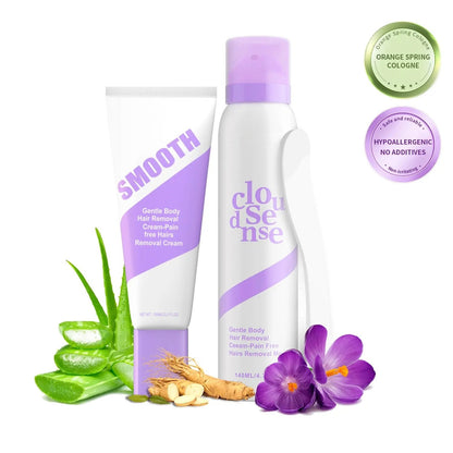 ⏳Limited Time Sales - only ￡7.99😍Gentle & Painless Hair Removal Cream Duo for Sensitive Skin