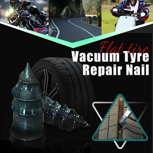 🚗 Vacuum Tire Mending Nail – Lossless & Efficient, Perfect Sealing & Easy to Operate – No Tire Disassembly Needed ✨
