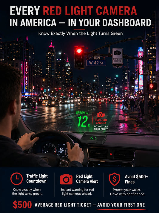 Head-Up Display (HUD) Car GPS Digital Speedometer