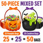 👻Halloween Bestsellers-60%off🎃Halloween Transparent Pumpkin Favor Bags✨Perfect for Party, Trick-or-Treat, Classroom Gifts