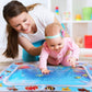 Inflatable water-sensitive mat for babies and pets