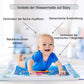 Inflatable water-sensitive mat for babies and pets