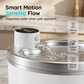 Wireless,  automatic water sensor pet drinking machine for cats and dogs. Continuous circulating fresh water intelligent drinking machine.