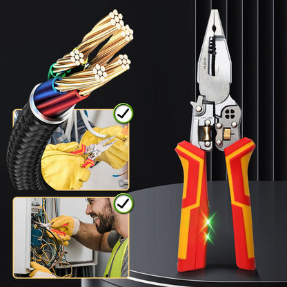 🔥2026 HOT SALE 50% OFF 🔥New🔥8-in-1 Wire Stripper with Voltage Meter🚀