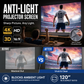 ⚽️⚽️World Cup Mega Sale - 50% OFF and Free Shipping!🔥Backlit Projection Screen (16:9)🎥✨
