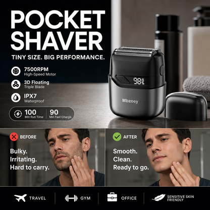 🔥Limited Time Promotion 50% OFF🔥Portable Mini Electric Shaver