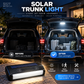 Solar LED trunk lighting for cars – Automatic sensor, wireless, 6 colors, for SUVs and vehicles