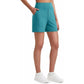 Women's High-Waisted Athletic Bermuda Shorts with Pockets – Running, Yoga, Summer Casual Activewear（Buy 2 Free Shipping）