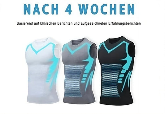 🔥 50% OFF NOW! 💪 Charnent® Ionic Shaping Vest – Compression & Cooling – Body Contouring & Sleeveless – Invisible Under Clothes 🕶️