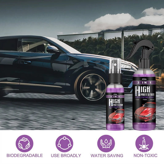 🔥BUY 1 GET 1 FREE🔥3 in 1 Ceramic Car Coating Spray