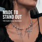 Gothic-style ladies’ pearl necklace