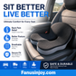 🥳2026 HOT SALE🥳💞50K+ SOLD! 🚗💺 50% OFF! Memory Foam Car Seat Cushion – orthopedic relief for tailbone & sciatica, breathable 3D mesh, anti-slip base. For cars, office & gaming chairs! 🛡️✅