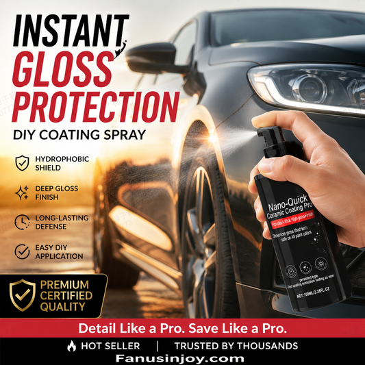 🚗 BUY 2 GET 1 FREE! 🏆 Quick-Effect High-Gloss Car Detailing Spray – Instant shine & protection – Hydrophobic, no streaks – perfect for paint, glass or plastic ✨🧼💦