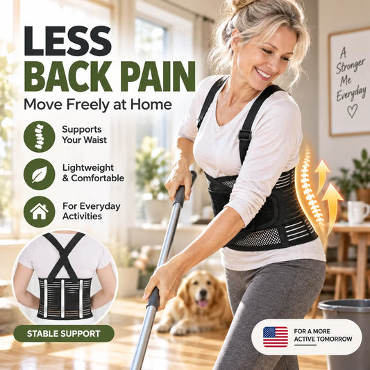 🏆🎁💖 Breathable Posture Corrector - Back Pain Relief & Tummy Control