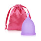 Soft Menstrual Cup – Reusable Period Cup – Made for Comfortable, Leak-Free Protection Up to 12 Hours – BPA & Latex Free – Includes Cup & Carry Bag